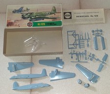Kit Hs 129 marca Airfix, scala 1:72.