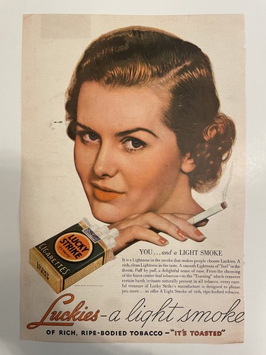 Lucky strike sigarette - strike, e