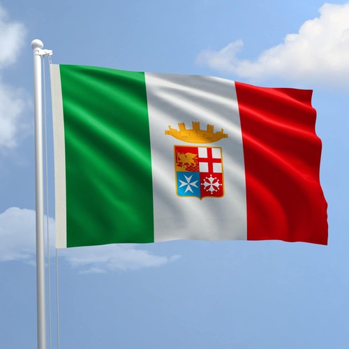 Bandiera marina militare - marina, 25x40
