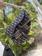 Dior Navy & Beige Oblique