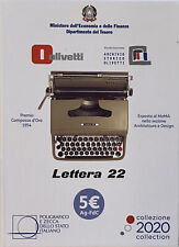 MONETA OLIVETTI ARGENTO 5 EURO