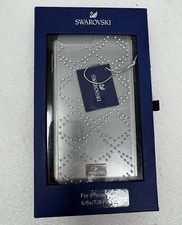 Custodia iPhone Swarovski nera