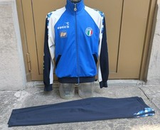 ITALY 90  DIADORA WORLD CUP TRACK SUIT FOOTBALL VOETBAL PAK TRAJE HANZUG VINTAGE
