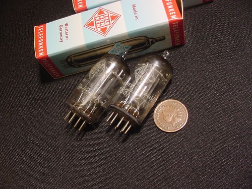 Coppia tubi telefunken - tubi, 12ax7