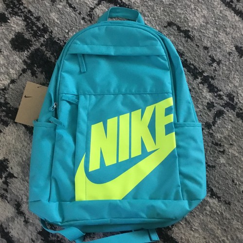 Zaino nike blu teal con - blu, logo