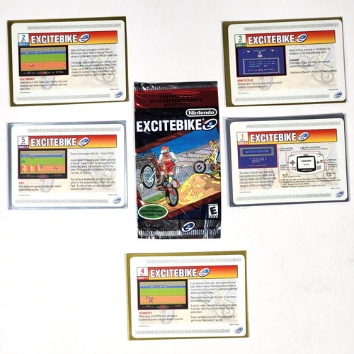 Nintendo reader excitebike - nintendo,