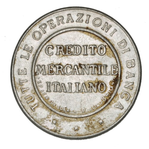 Regno italia gettone con - regno, d'italia