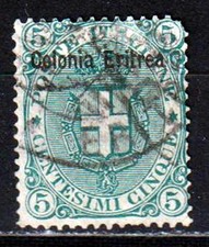 KINGDOM Colonies Eritrea 1893
