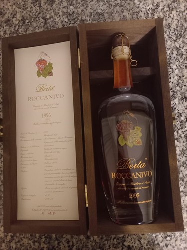 Grappa berta roccanivo 1995 - berta,