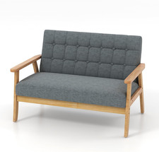 Divano a 2 Posti in Lino