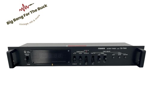 Fisher 7000 audio timer - fisher,