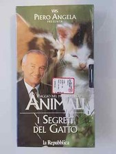 VHS SEALED PIERO ANGELA : VIAGGIO NEL MONDO DEGLI ANIMALI I SEGRETI DEL GATTO