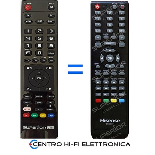 Telecomando per hisense - telecomando,