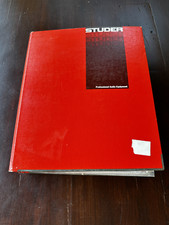 Studer A820 MCH Operating and