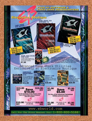 Gameshark games 1998 - gameshark,