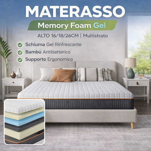 Materasso matrimoniale memory - matrimoniale,