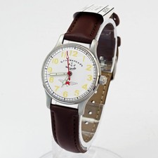 Orologio da polso sovietico Sturmanskie Gagarin URSS anni 50 1 MChZ quadrante e cassa nuovi