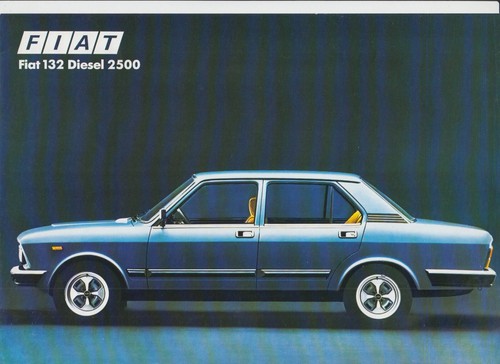 Fiat 132 diesel - fiat,
