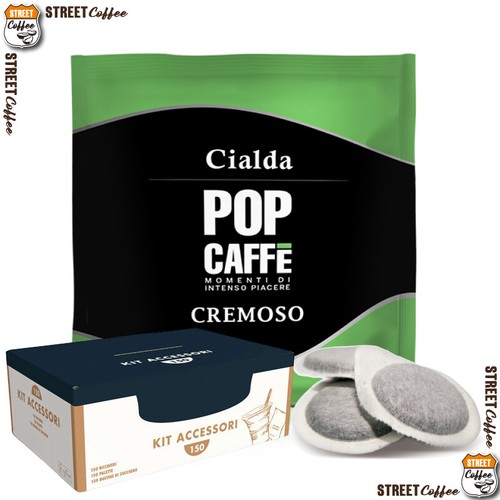 150 cialde filtrocarta caffè - cialde,