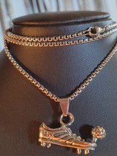 Collana in argento calcio