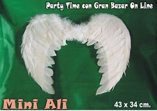 Natale ali piumate bianco con - natale,