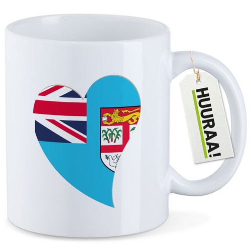 Tazza caffè bandiera fiji