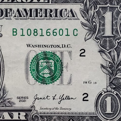 Banconota dollaro 2021 - da,