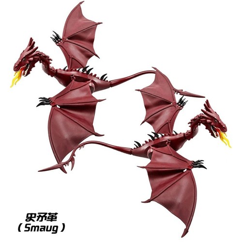 Smaug drago blocchi - smaug,