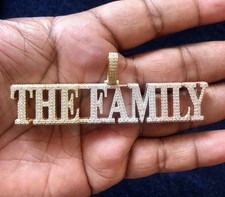 Ciondolo 3Ct Tondo Moissanite