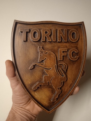 Torino calcio stemma - calcio, 3d