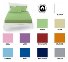 Completo letto cotone tinta