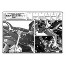 GIVI PL539 TELAI LATERALI SPECIFICI SUPPORTO PER VALIGIE MONOKEY