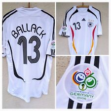 Maglia Adidas DFB Germania Mondiali 2006 Taglia S Ballack