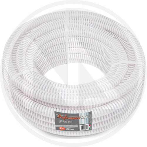 Tubo spiralato per - acqua, e