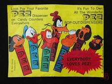 Vintage 60's / 70's Pez Candy