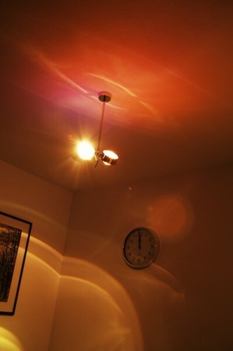 Design top light - light, in