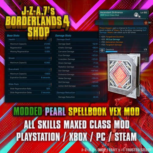 Borderlands modded class - 4✨,