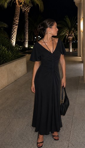 Elegante vestido victoria - elegante,