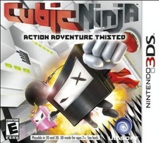 CUBIC NINJA NINTENDO 3DS UBISOFT PEGI7