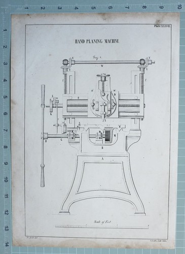 Macchina piallare manuale - macchina,