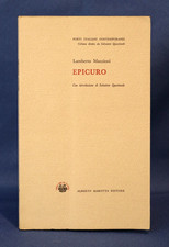 Lamberto Maccioni, Epicuro
