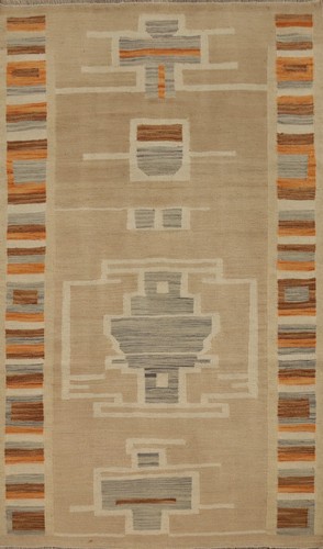 Tappeto kilim beige tessuto - tappeto,