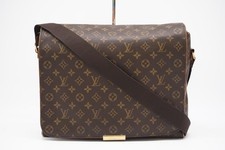 Borsa a tracolla originale Louis Vuitton M45257 Monogram Abbesses marrone LV F/S