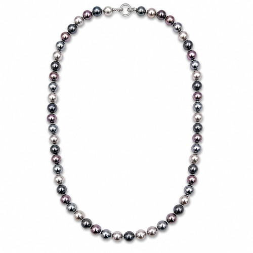 Collana perle conchiglia - collana,