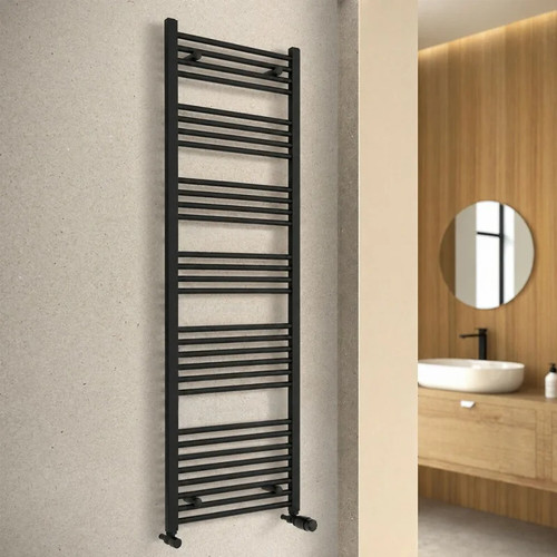 Termoarredo design nero - , opaco