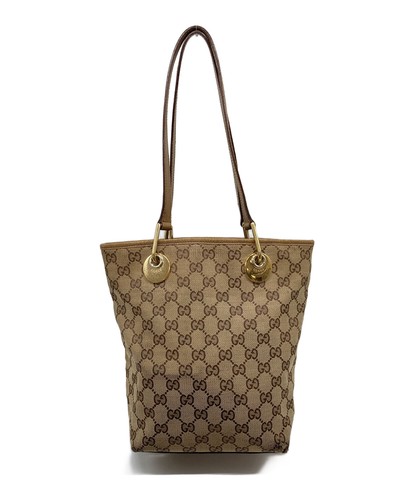 Gucci borsa tote tela beige - tote, gg