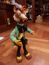 Pupazzo In Panno LENCI La VOLPE DI PINOCCHIO  