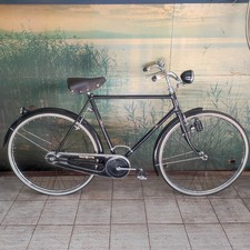 Bicicletta Bianchi nera anni 50 restaurata