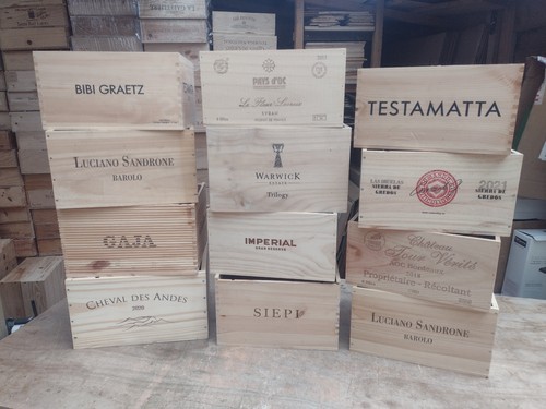 Cassetta porta vino legno - cassetta,
