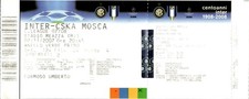 Biglietto inter cska mosca - biglietto,